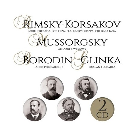 SCHEHERZADA, LOT TRZMIELA - RIMSKY KORSAKOV MUSSORGSKY BORODIN GLINKA