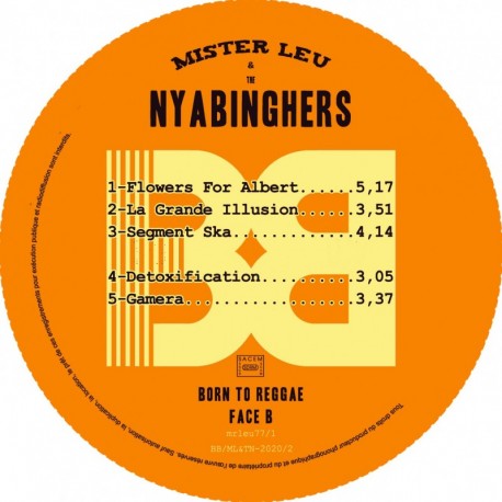 BORN TO REGGAE - MR LEU / THE NYABINGHERS