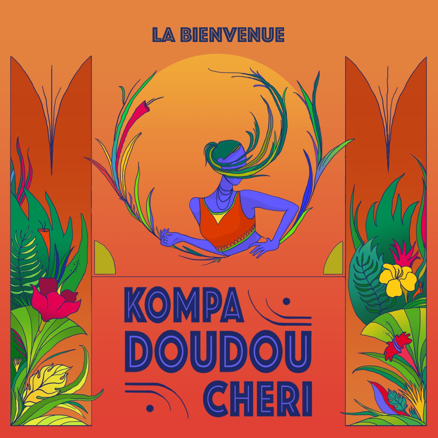 Kompa Doudou Chéri   paulo jorge = Peter Magali = Pidarast La-bienvenue-kompa-doudou-cheri