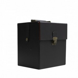 Flight Case 45T en cuir