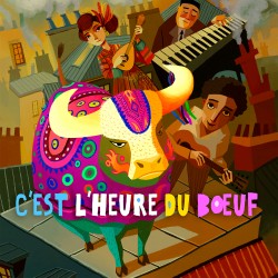 C'EST L'HEURE DU BOEUF LIVRE CD - DUO LUZI NASCIMENTO