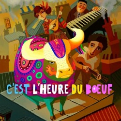 C'EST L'HEURE DU BOEUF LIVRE CD - DUO LUZI NASCIMENTO